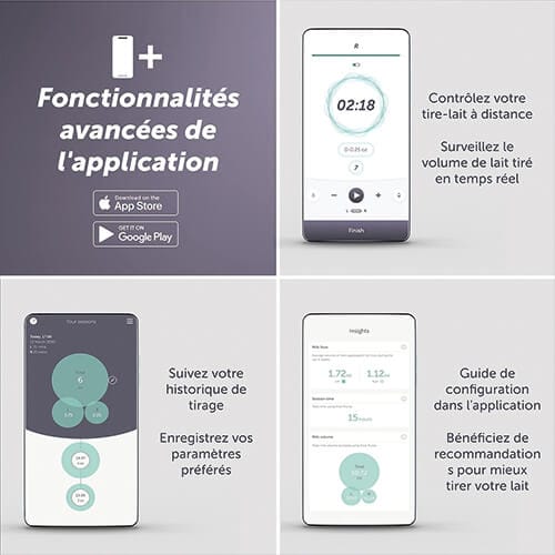 Avis Elvie Pump tire-lait mains libres 3 Tire lait Elvie-Pump double application