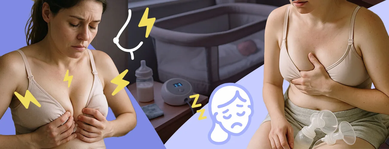 Je n'arrive pas a tirer mon lait