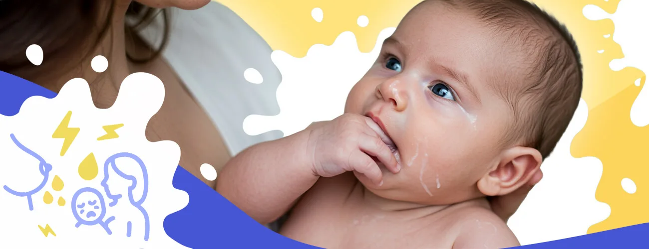 réflexe d'éjection fort