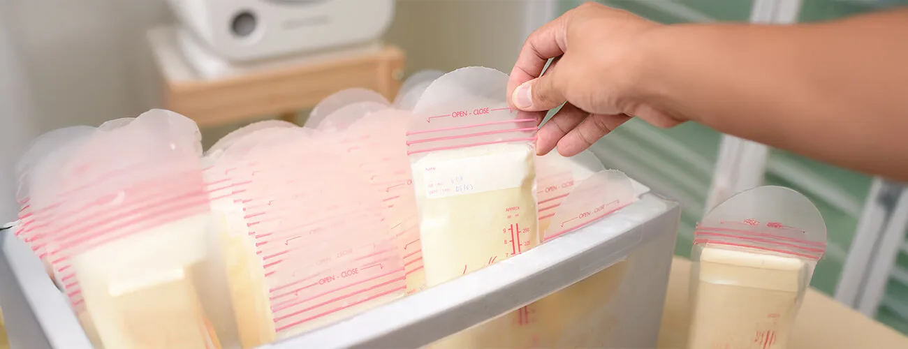 Comment conserver le lait maternel