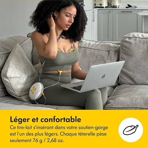 Medela Swing Maxi Hands-Free leger et confortable