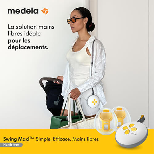 Avis Medela Swing Maxi Hands-Free 11 Medela double swing maxi le solution mains libre idéal pour les déplacement