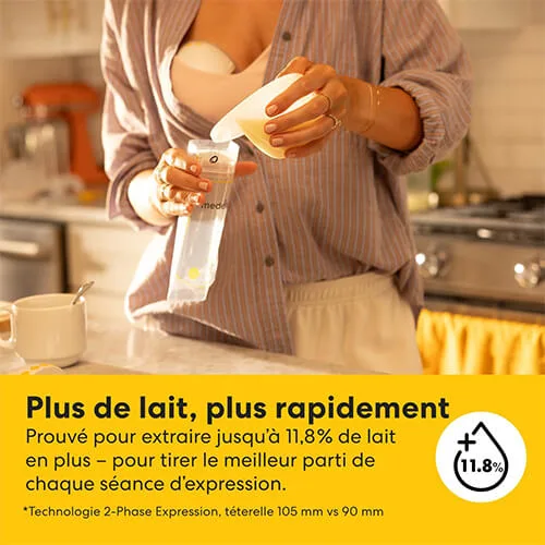 Medela InBra plus de lait plus rapidement