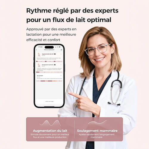 Rythme et règle des experts pour un flux de lait optimal