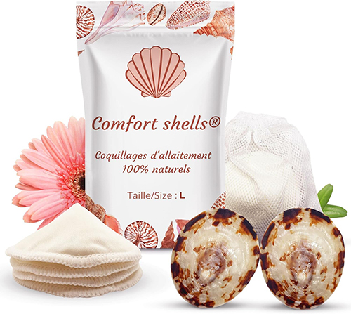 Coque d'allaitement en nacre